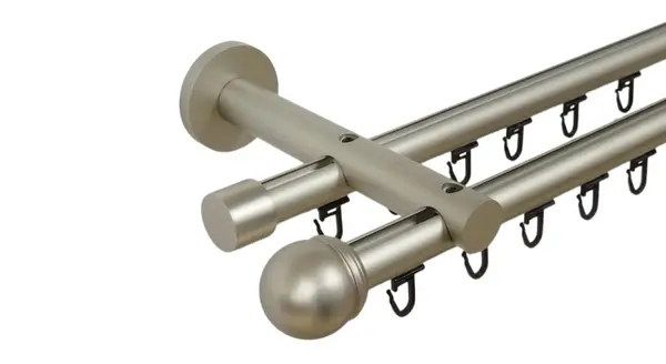 Galerie metal dubla PICIOR UNIVERSAL TEAVA PROFIL - TODI MAX19/19 - CROM MAT