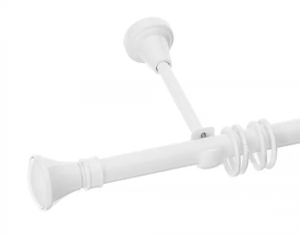 Galerie simpla Prince alb lucios 19mm