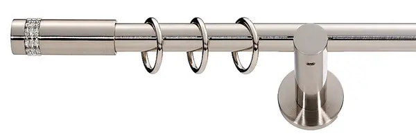 Galerie SIMPLA PRINDERE PERETE PICIOR UNIVERSAL 19 mm XANTOS INOX