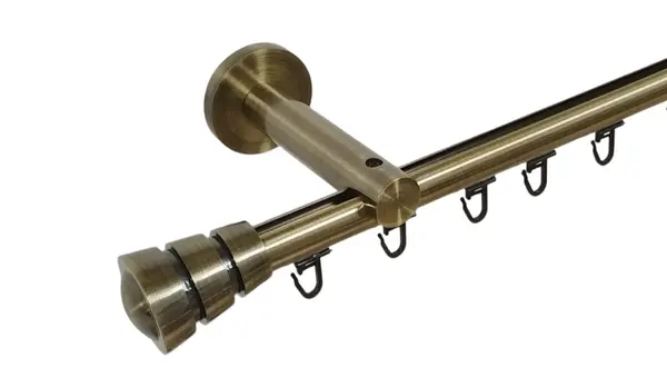 Galerie SIMPLA PRINDERE PERETE TEAVA PROFIL 19 MM -CORSO- AUR ANTIC