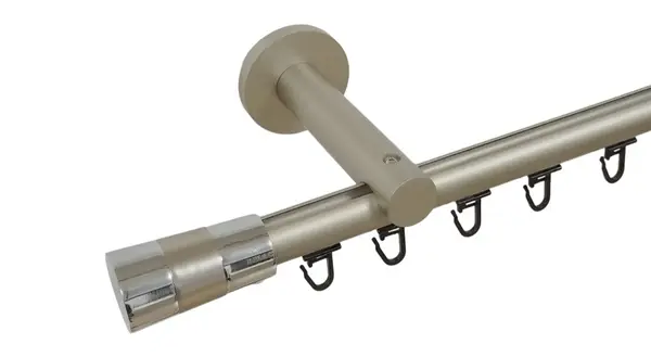 Galerie SIMPLA PRINDERE PERETE TEAVA PROFIL 19 MM -VALEO- CROM MAT