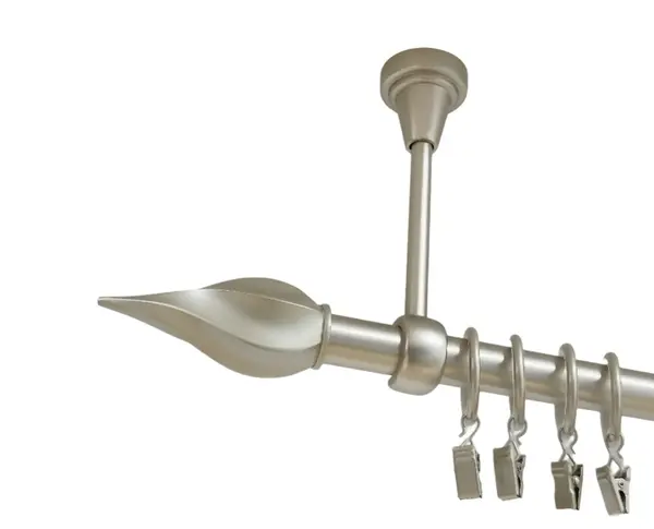 Galerie simpla prindere tavan twister 19 mm crom mat