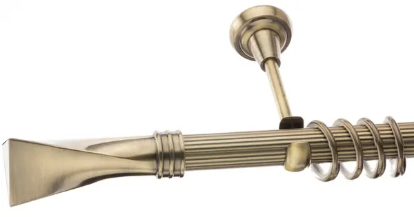 Galerie simpla Swing teava striata aur antic 25mm