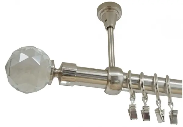 Galerie simpla tavan KULA CRYSTAL - 25mm - INOX