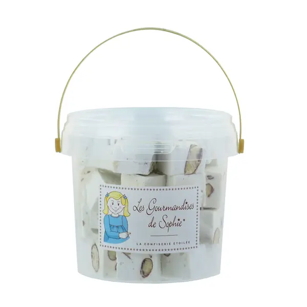 Galetusa cu nuga cu migdale - nougats tendres aux amandes | Les Gourmandises de Sophie