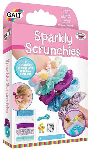 Galt Creative Kit - Decorează-ți propriile elastice cu sclipici