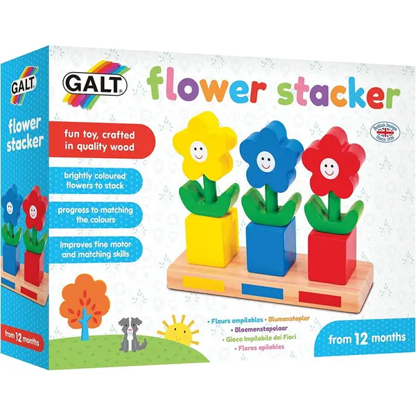 Galt Joc de potrivire - Floricele vesele