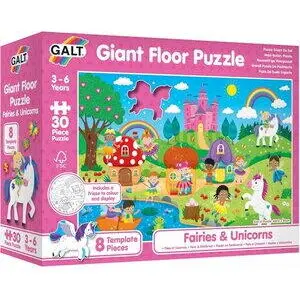 Galt Puzzle Galt Zane si unicorni, 30 piese, 60 x 90 cm