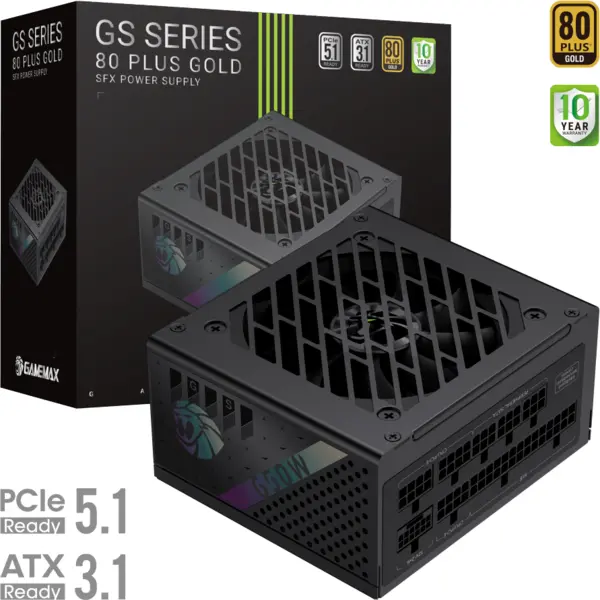 Gamemax Gamemax | PSU | GS 650G | 650W | SFX | Full Modular
