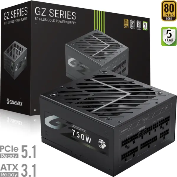 Gamemax Sursa alimentare Gamemax, 80+ Gold, 750W, Full Modular