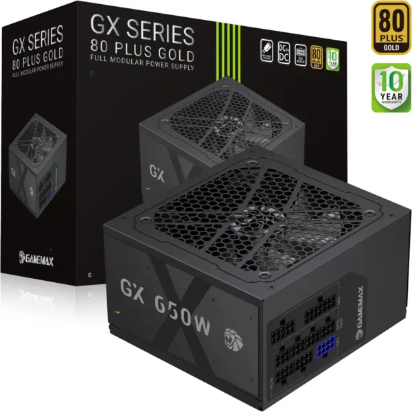 Gamemax Sursa Gamemax GX 650GF, 80+ Gold, 650W