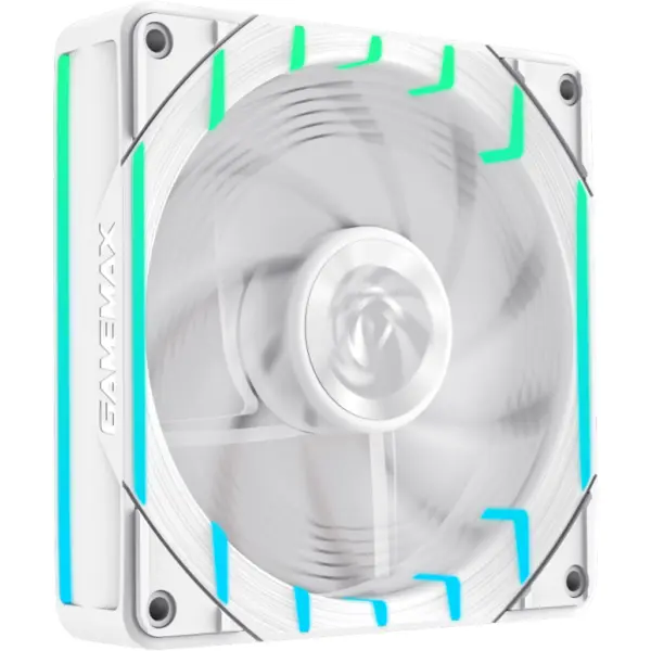 Gamemax Ventilator Gamemax Tornado T12 ARGB-RW, Alb