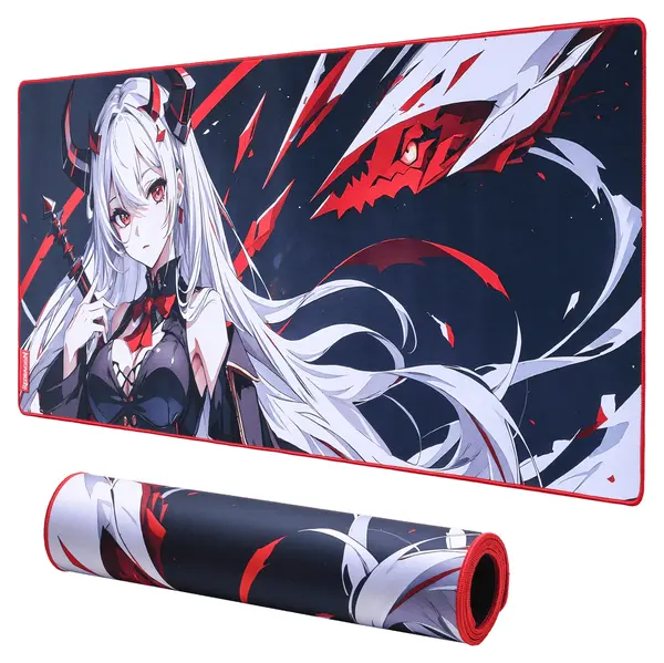 Gaming mousepad Redragon - AK L Anime, P047-L, 900 x 400 x 4 mm, design anime