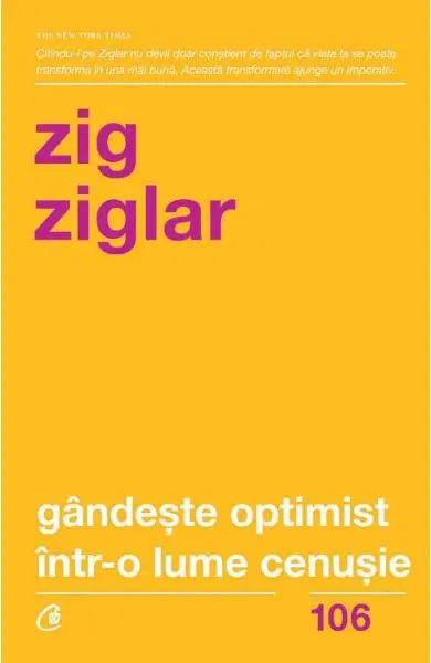 Gandeste optimist intr-o lume cenusie