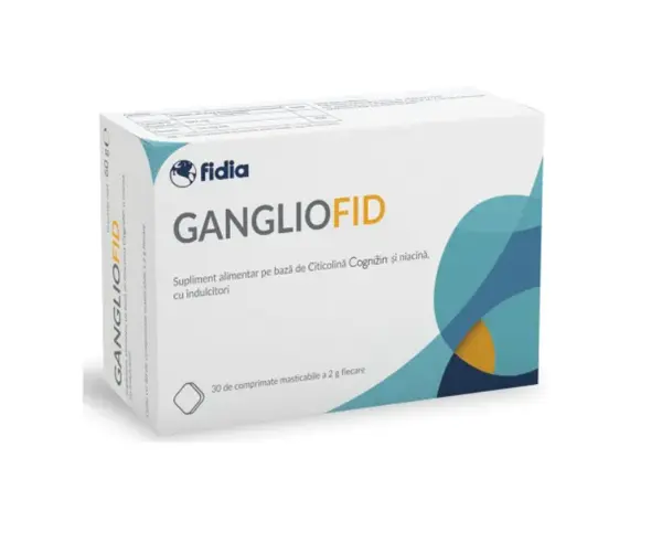 GanglioFid 30 comprimate masticabile