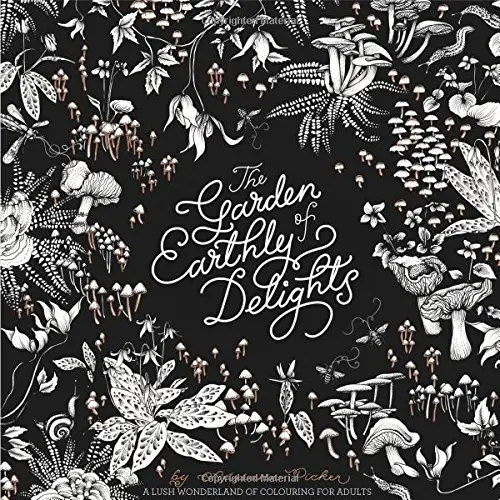 Garden of Earthly Delights - An Exotic Colouring Book for Grown Ups | Adriana Picker