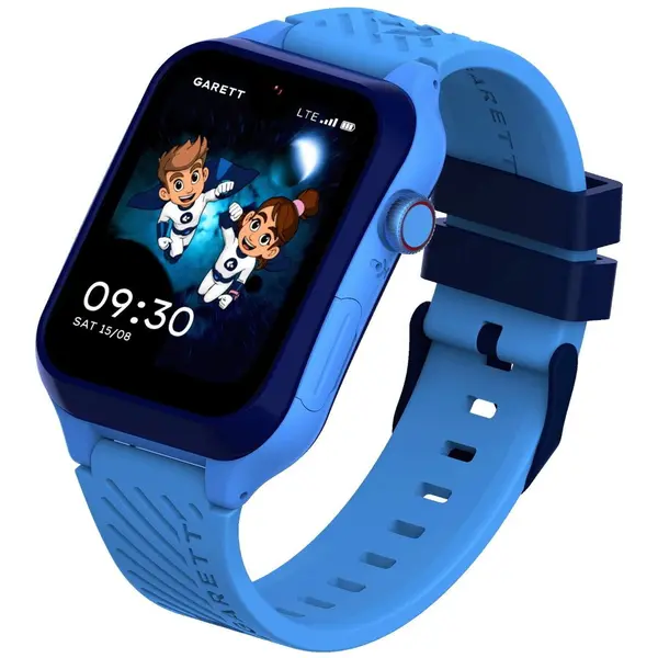 Garett Ceas inteligent pentru copii Garett Essa 2, 4G, AI, 1.78 inch, AMOLED, Albastru