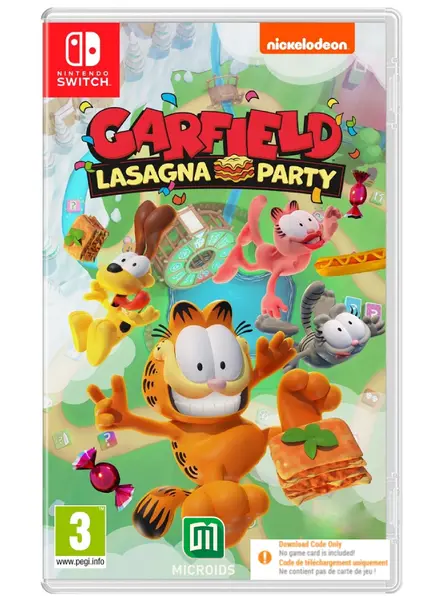 Garfield Lasagna Party Code In Box macOS|PC|Nintendo Switch|Xbox Series S/X|PlayStation 4|Xbox One|PlayStation 5