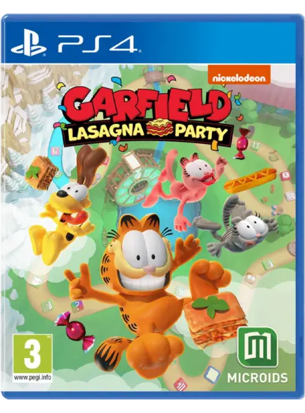 Garfield Lasagna Party macOS|PC|Nintendo Switch|Xbox Series S/X|PlayStation 4|Xbox One|PlayStation 5
