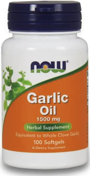 Garlic Oil, 1500 mg, 100 capsule, Now