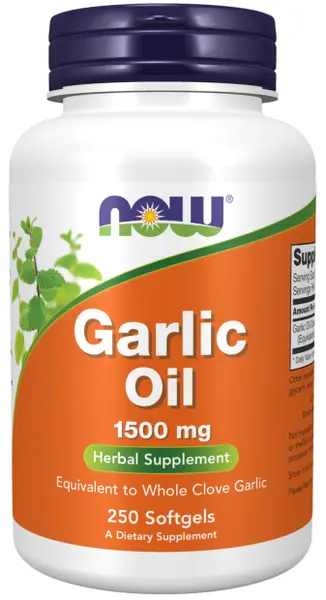 Garlic Oil, 1500 mg, 250 capsule, Now