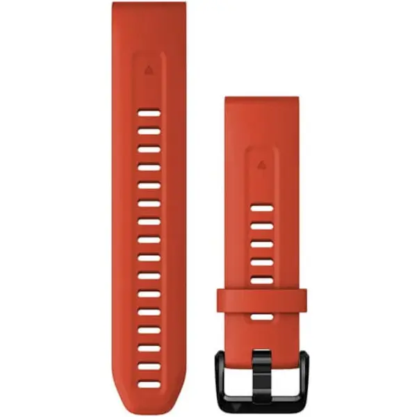 GARMIN Curea Smartwatch Garmin, QuickFit®, 20 mm, silicon, Flame red
