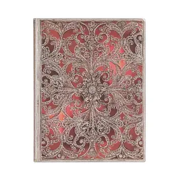 Garnet (Silver Filigree Collection) Ultra Lined Softcover Flexi Journal, Paperback/Paperblanks