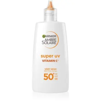 Garnier Ambre Solaire Super UV Vitamin C fluid protecție impotriva petelor intunecate