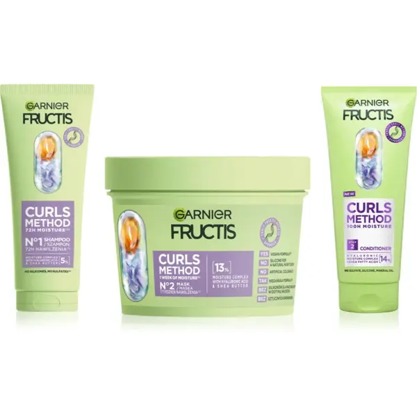 Garnier Fructis Curls Method set pentru păr