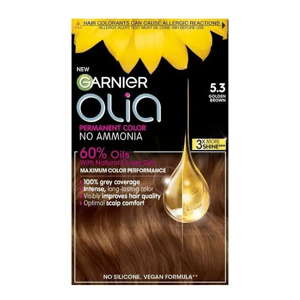 Garnier Olia Vopsea de păr Volum 5.3 Maro auriu