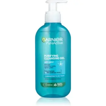 Garnier Pure gel de curățare pentru ten acneic