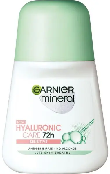 Garnier Roll-on antiperspirant Hyaluronic Care 72H, 50 ml