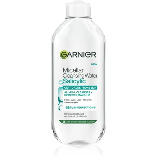 Garnier Salicylic Micellar Cleansing Water apa pentru curatare cu particule micele cu acid salicilic 400 ml
