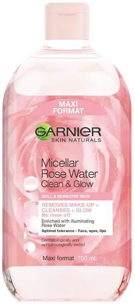 Garnier Skin Naturals Apă micelară de trandafiri, 700 ml