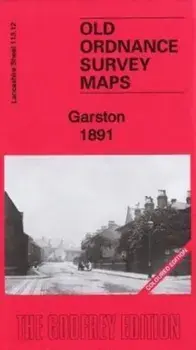 Garston 1891. Coloured Edition, Lancashire Sheet 113.12a, Sheet Map/***