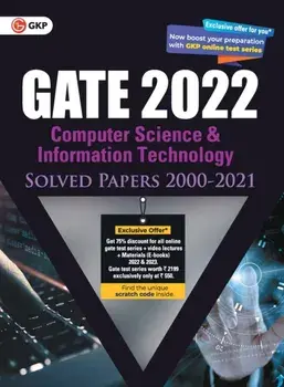 GATE 2022 Computer Science and Information Technology - Solved Papers (2000-2021), Paperback/***
