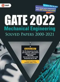 GATE 2022 Mechanical Engineering - Solved Papers (2000-2021), Paperback/***
