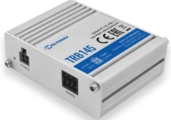 Gateway industrial Teltonika – TRB145, 4G/LTE Cat 1, gri
