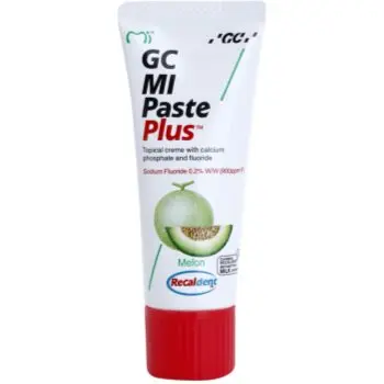 GC MI Paste Plus Crema protectoare de remineralizare pentru dinți sensibili cu flor
