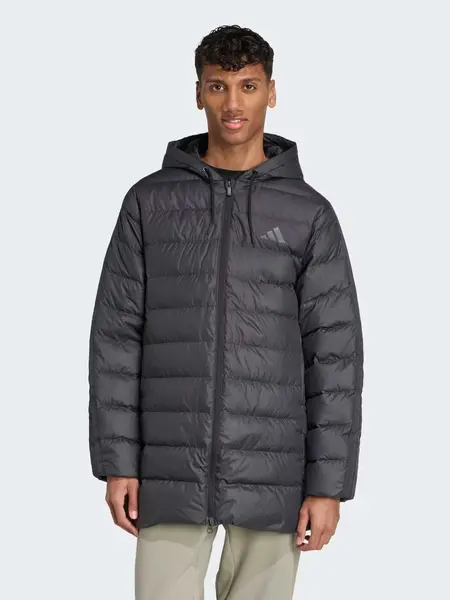 Geaca Essentials Climawarm 3-stripes Light Down
