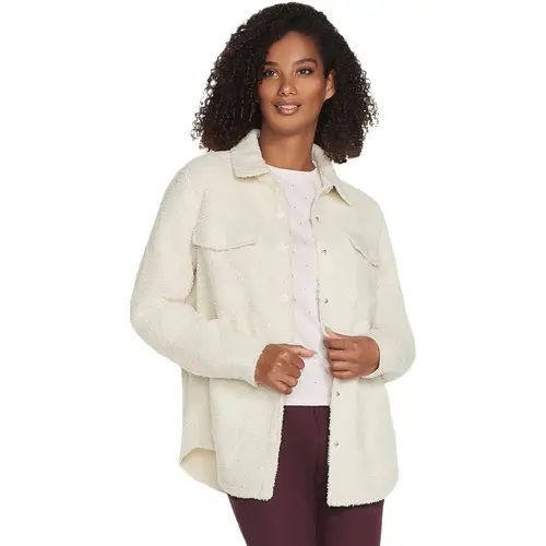Geaca femei Skechers Sherpa Shacket JA182-CRW