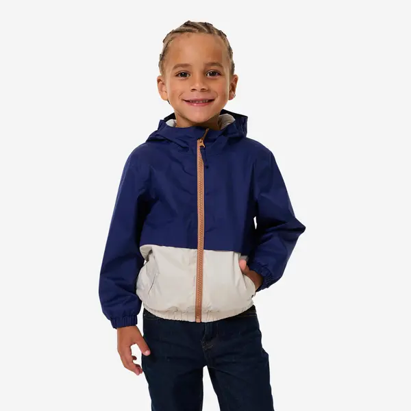 Geacă impermeabilă de drumeție 2-6 ani copii, MH500 kid bleumarin