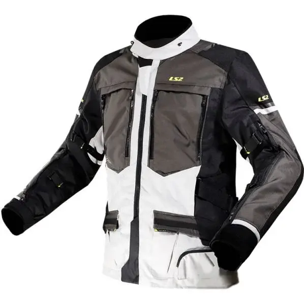 Geaca moto barbati LS2 NORWAY, culoare negru gri, marime XL