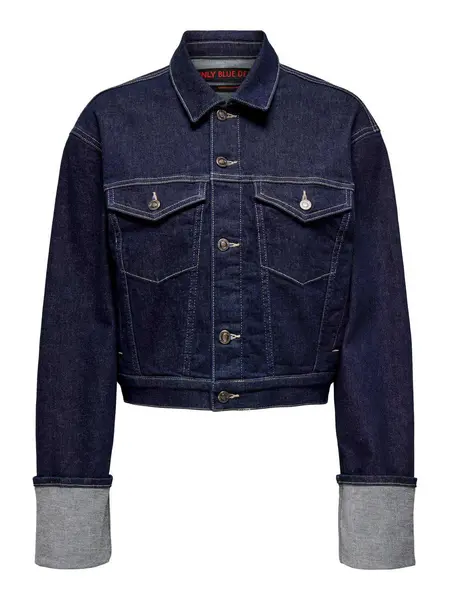 Geaca Onlmercer Ls Fold Up Red Dnm Dcc