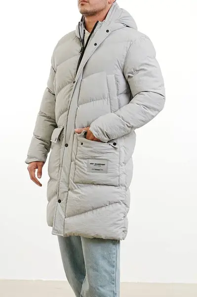 GEACA PARKA BE YOURSELF GREY GCAS87(10034) (MĂRIME: S)