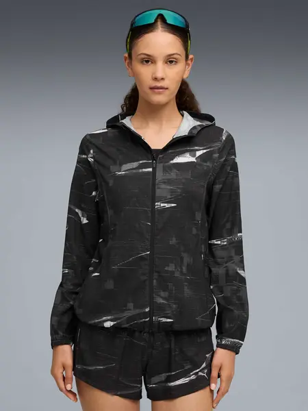 Geaca vant W Run Velocity Aop Woven