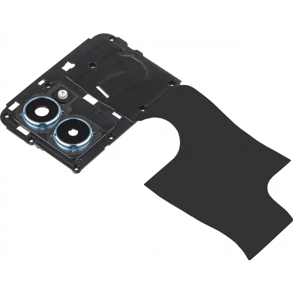 Geam Camera Spate - Blitz - Rama Interioara HMD Pulse Pro, cu Rama, Argintiu, Service Pack 286954408