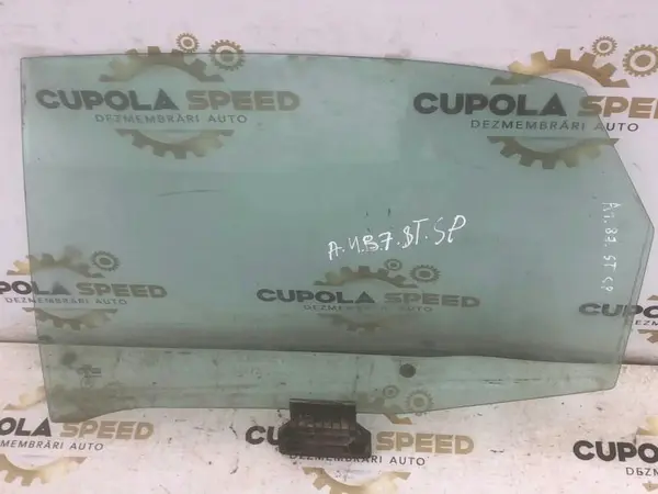 Geam usa stanga spate Audi A4 (2004-2008) [8EC, B7]