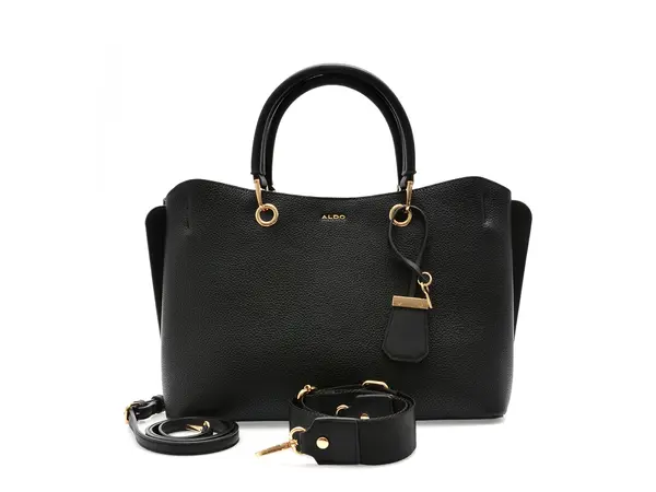 Geanta ALDO neagra, EILE 001, din piele ecologica