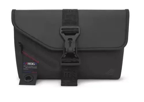 Geanta ASUS BC3003 ROG SLASH SLING BAG 2.0, Poliester, Negru